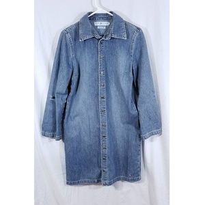 Tommy Hilfiger Womens Long Sleeve Jeans Dress Sz 8